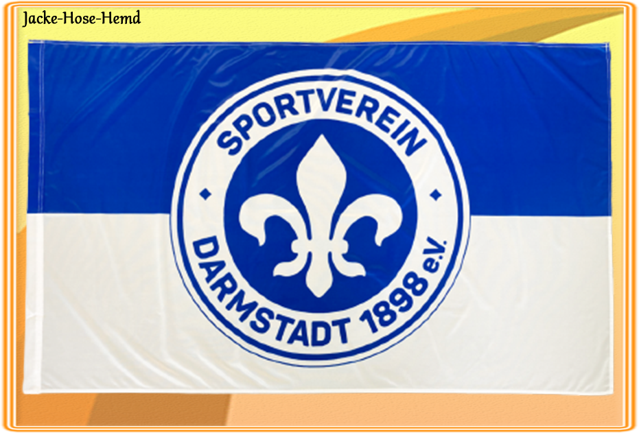 SV Darmstadt 98 Stock-Fahne