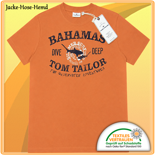 Shirt Tom Tailer Orange