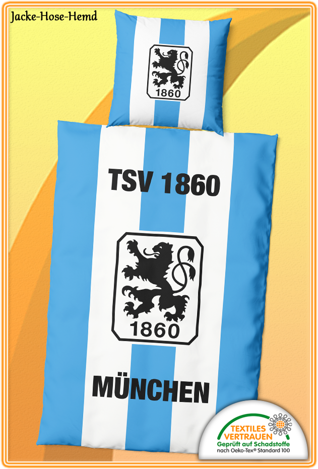 TSV 1860 München Bettwäsche 