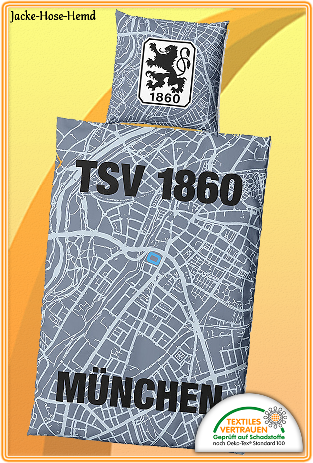 TSV 1860 München Bettwäsche 