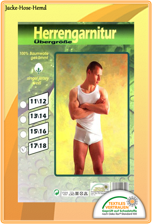 Unterwasche Garnitur