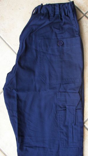 Arbeitshose / Bundhose in Blau